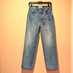EUC Everlane The 90s Way-High Jean. 26 Long